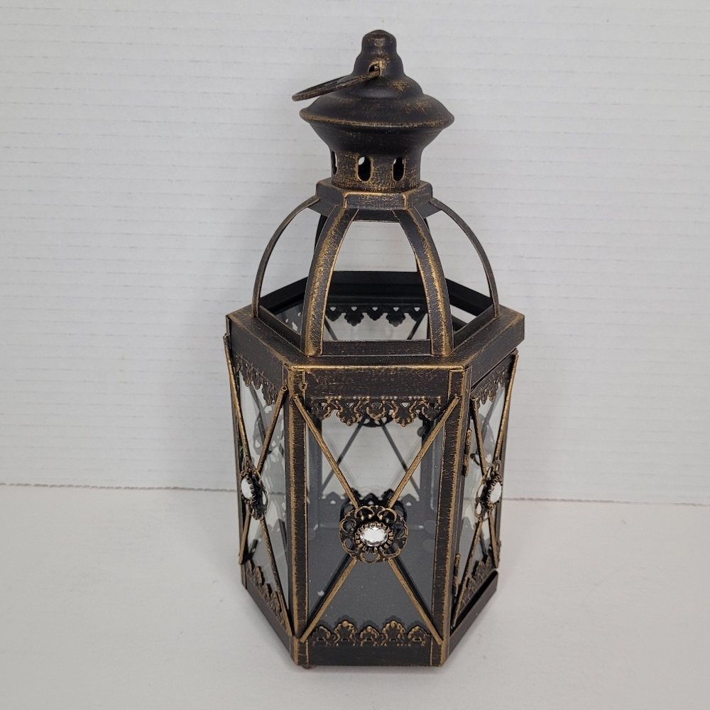 Pier 1 Victorian Style Candle Lantern Candleholder NWOT